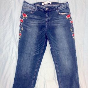 Absolutely Famous Wild Flower child pants